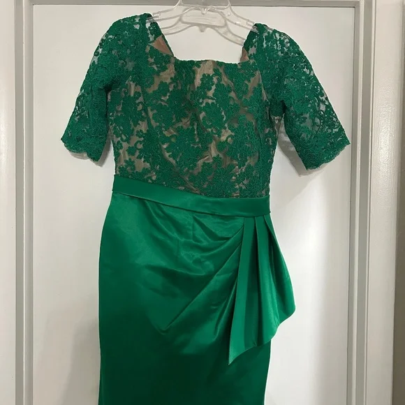 Custom Made Dresses | Beautiful Custom Made Cocktail, Mob Dress | Color: Green | Size: 12 | Mjockovich's Closet Custom Made Dresses | Beautiful Custom Made Cocktail, Mob Dress | Color: Green | Size: 12 | Mjockovich's Closet